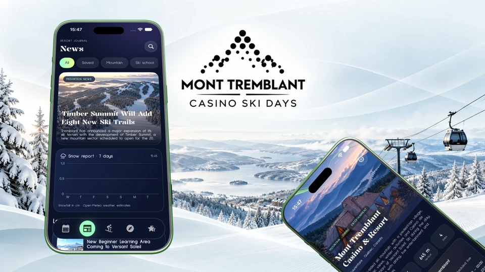 Mont Tremblant Casino Ski Days App Store search result