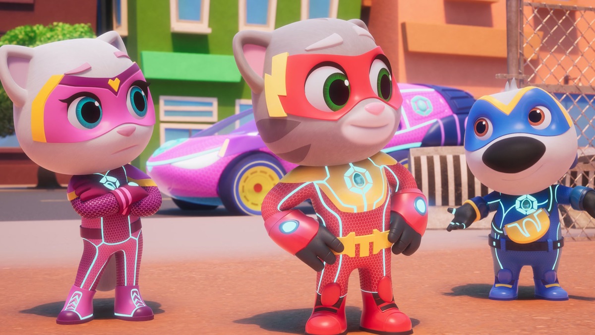 ‎Tom's Flying Fist Bump – Talking Tom Heroes: Suddenly Super (Season 1 ...
