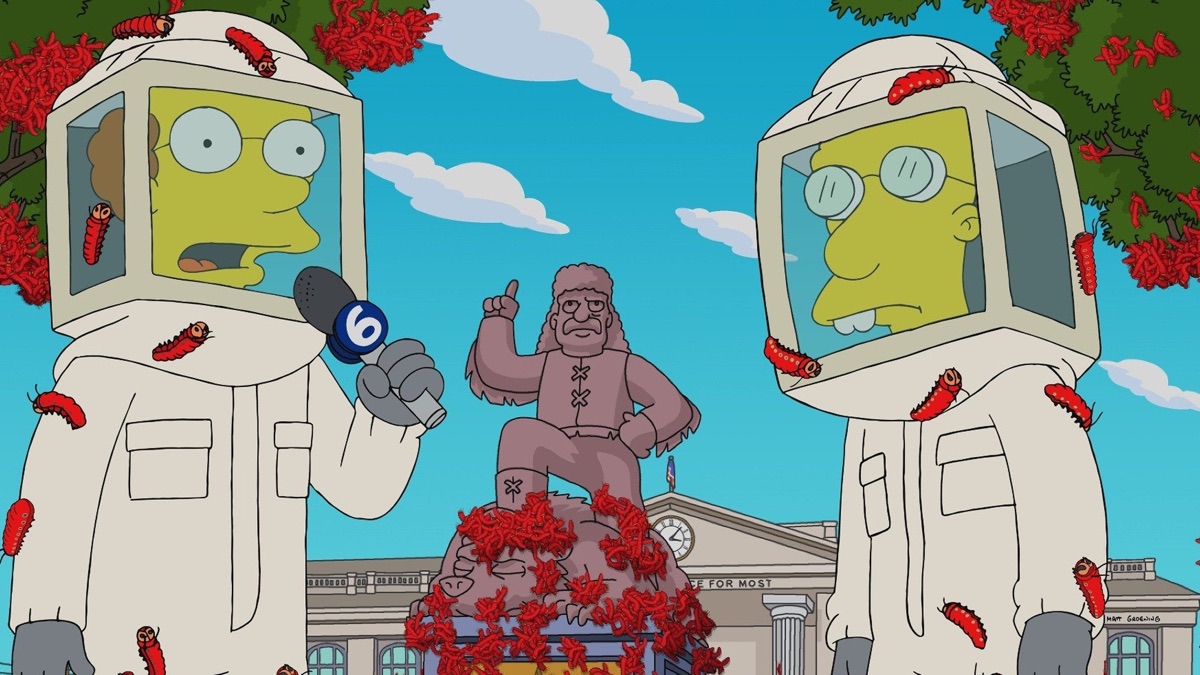 ‎The Very Hungry Caterpillars - The Simpsons (Series 34, Episode 20 ...