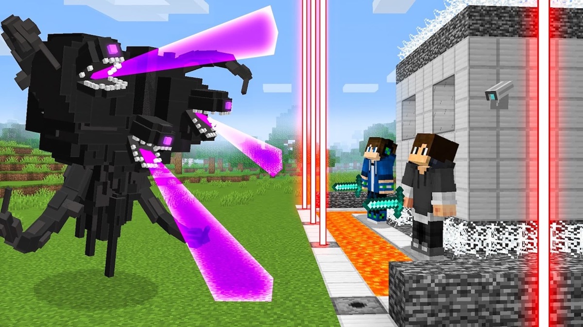 ‎Wither Storm vs Security House in Minecraft - Firelight (Season 2 ...