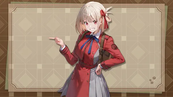 New Char: Chisato Nishikigi