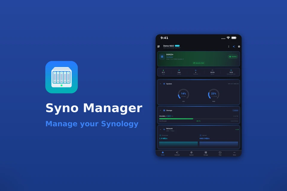 Syno Manager For Synology NAS App Store search result