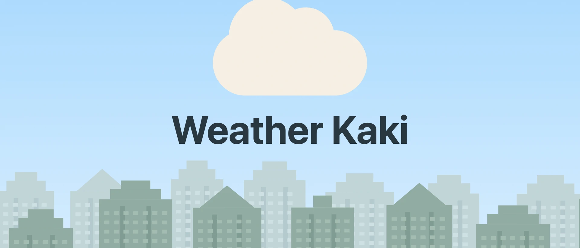 Weather Kaki product page header