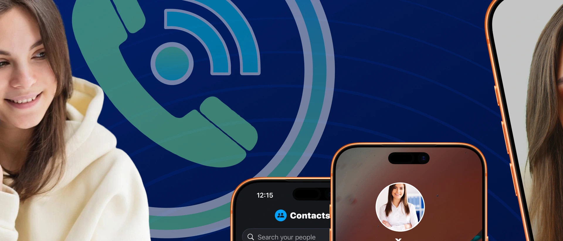Contacts Unite product page header