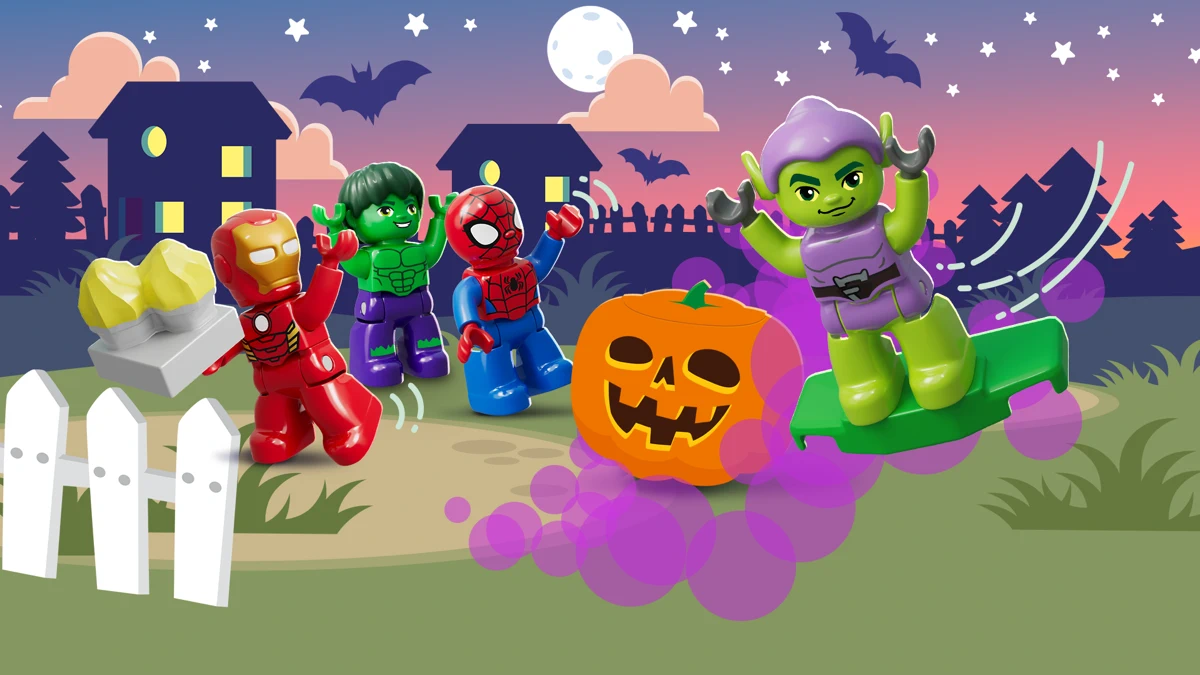 LEGO® DUPLO® MARVEL search result, In-app event: Ghosts and Green Goblins