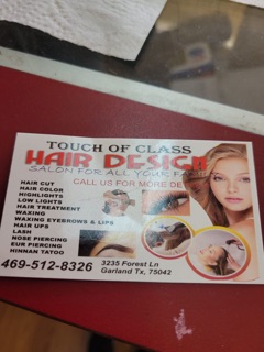 Touch of Class Hair Design