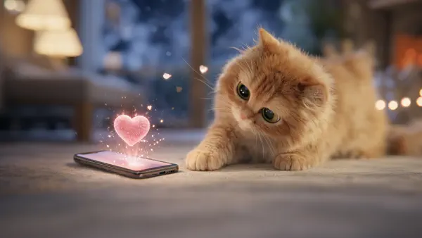 Winter games for cats