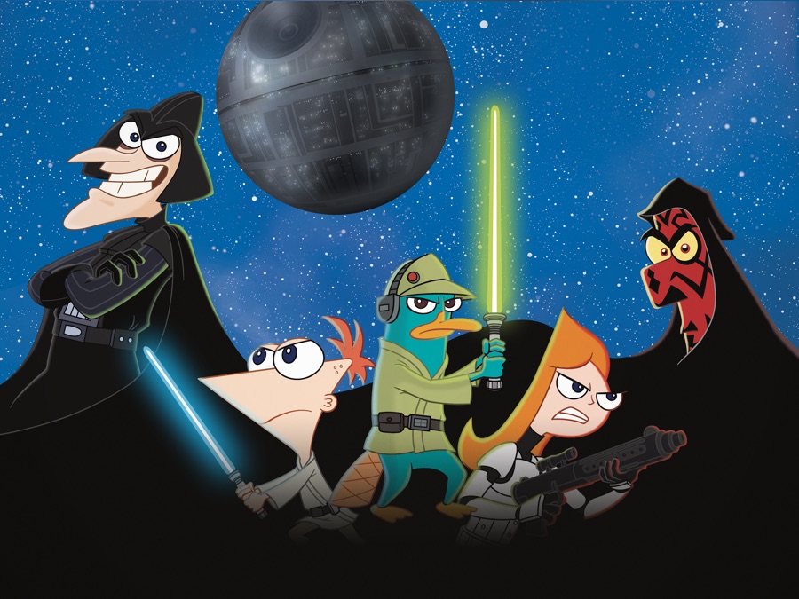 Phineas and Ferb Star Wars Apple TV