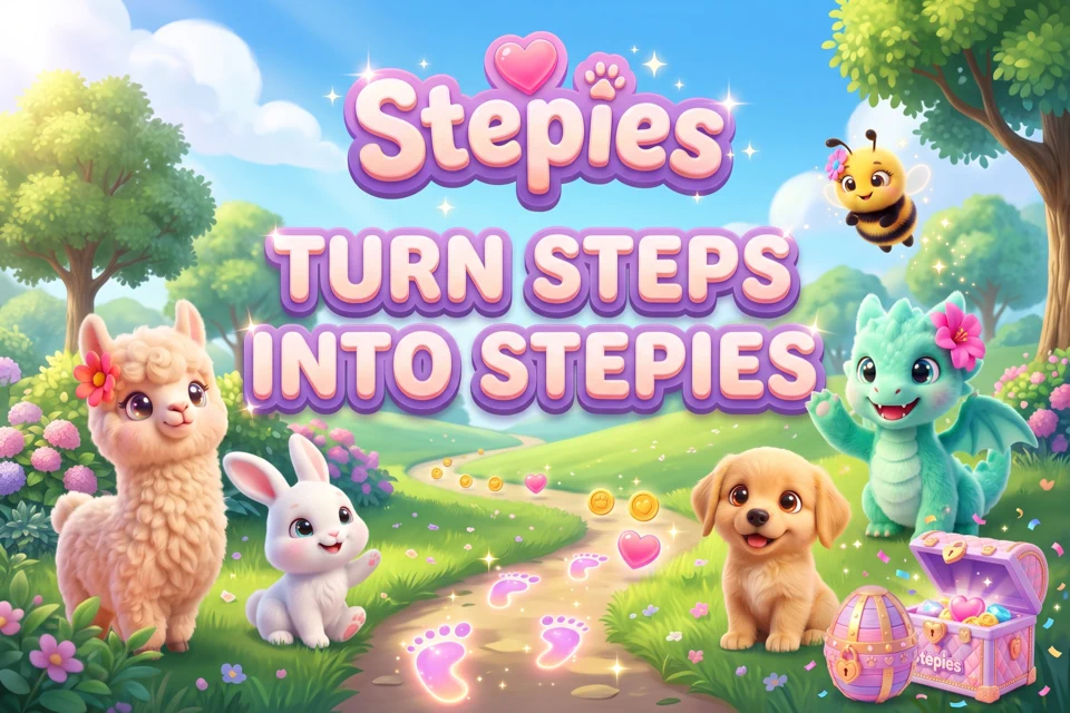 Stepies: Step Counter Game App Store search result