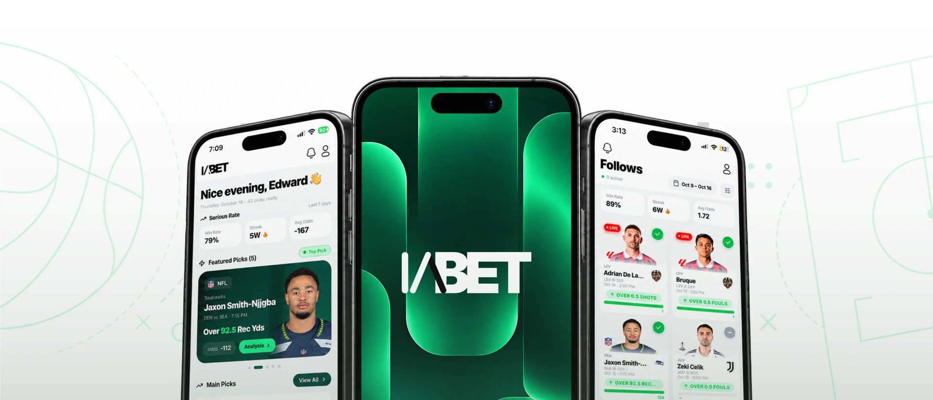 IABET - AI Sports Predictions product page header