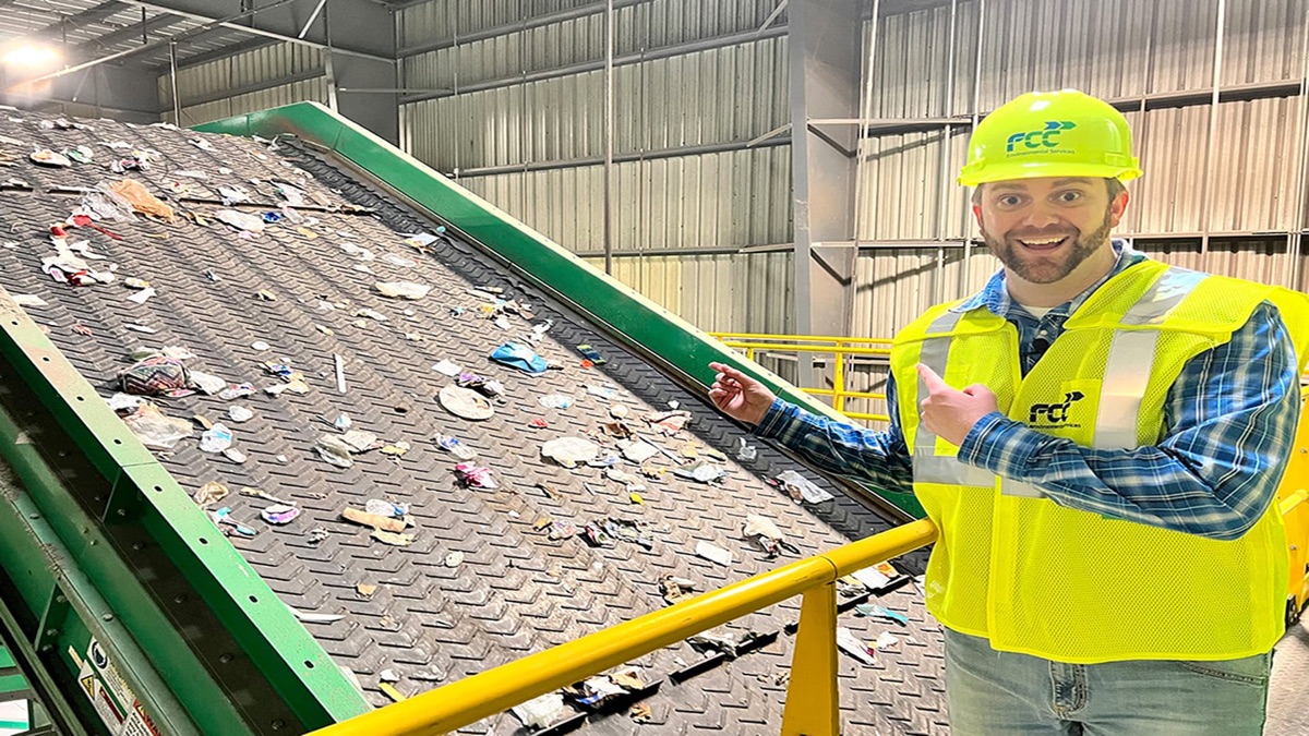 Where Does Recycling Go for Kids Huge Machines & Cool Vehicles With