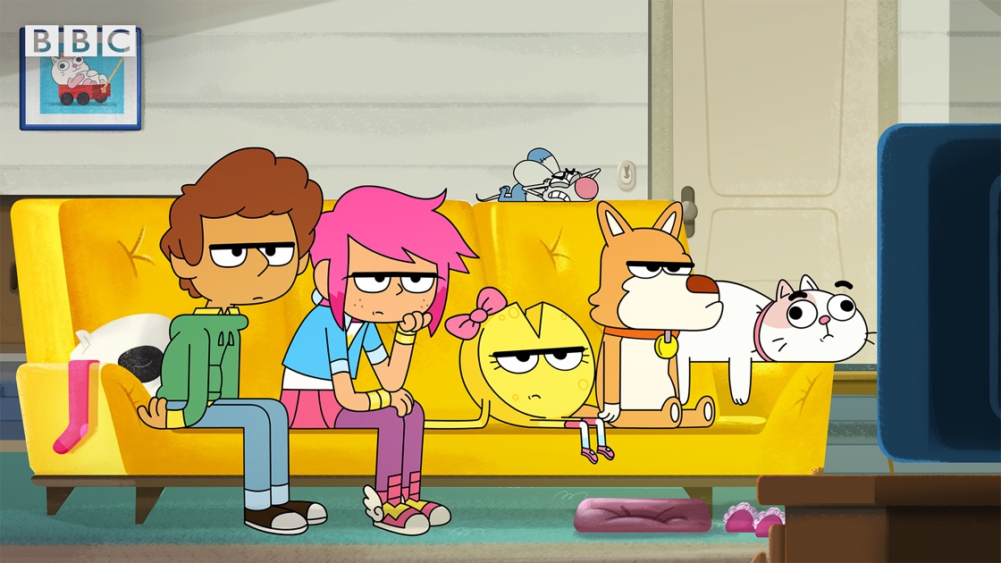 Boy Girl Dog Cat Mouse Cheese on Apple TV