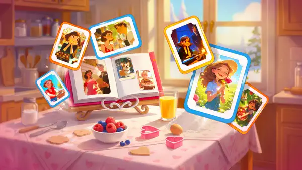 Collect Cooking Cards