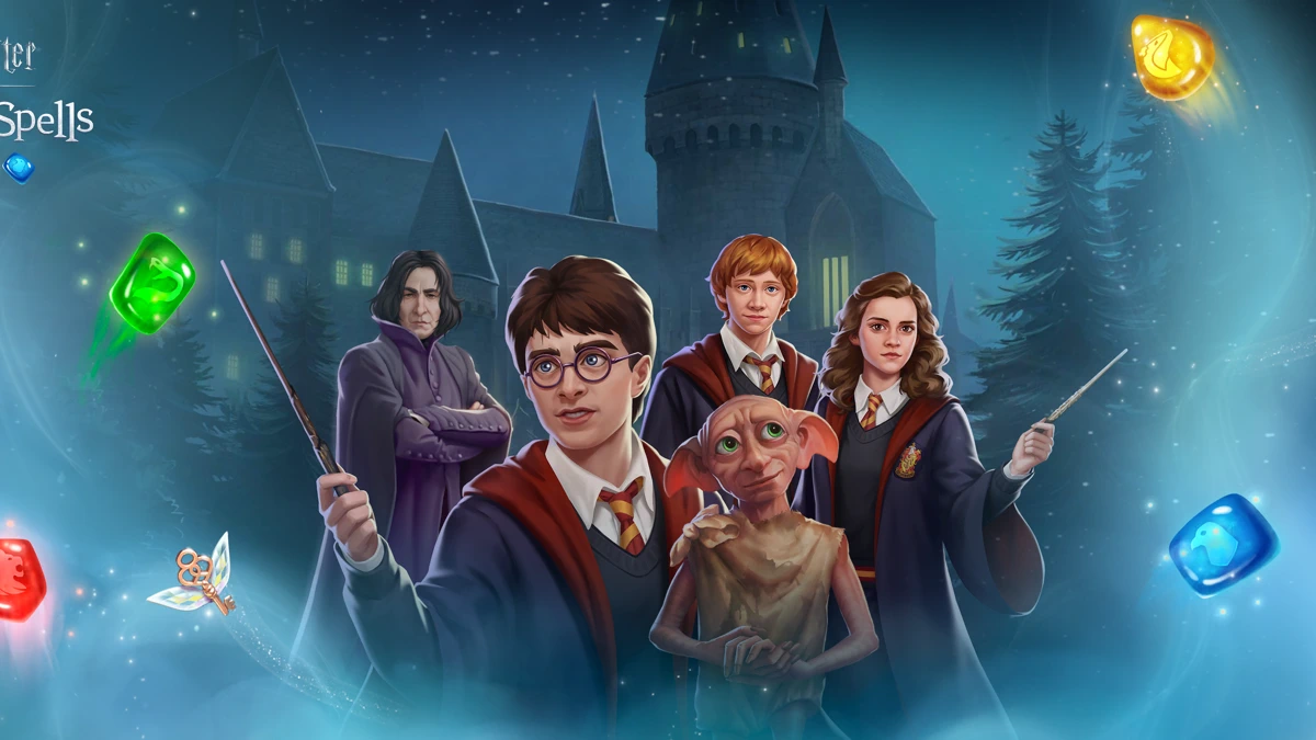 Harry Potter: Puzzles & Spells App Store product page header