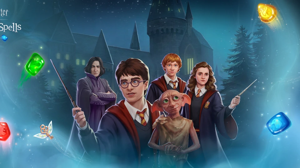 Harry Potter: Puzzles & Spells App Store product page header
