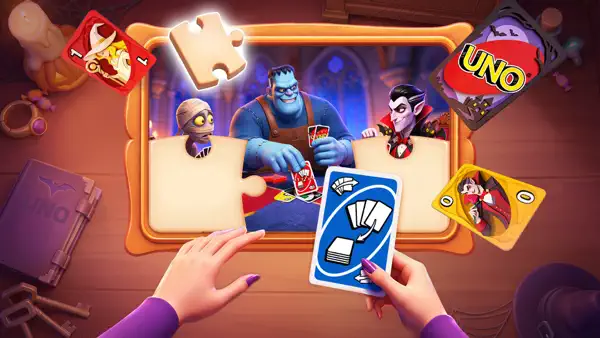 Spooky UNO Night Puzzle