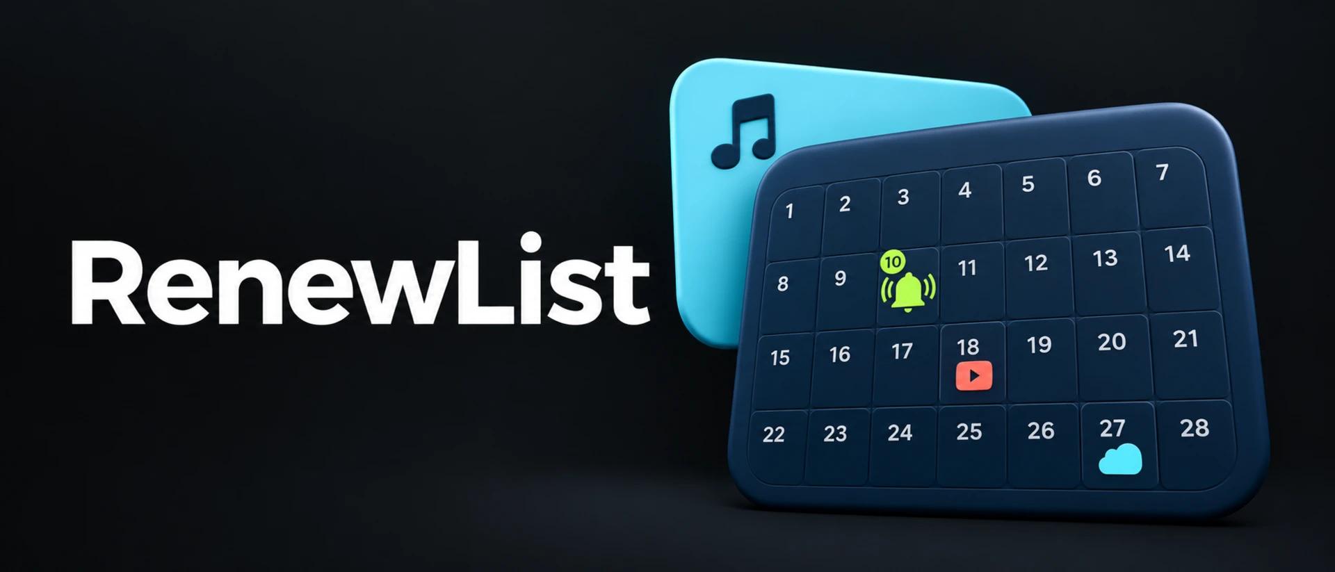 Subscription Manager RenewList product page header