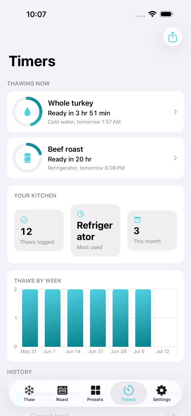 ThawTime: Safe Defrost screenshot 3