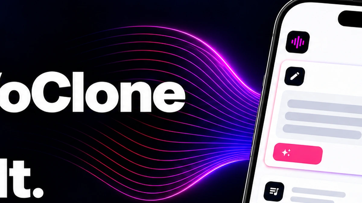 VoClone: AI Voice Changer App Store product page header