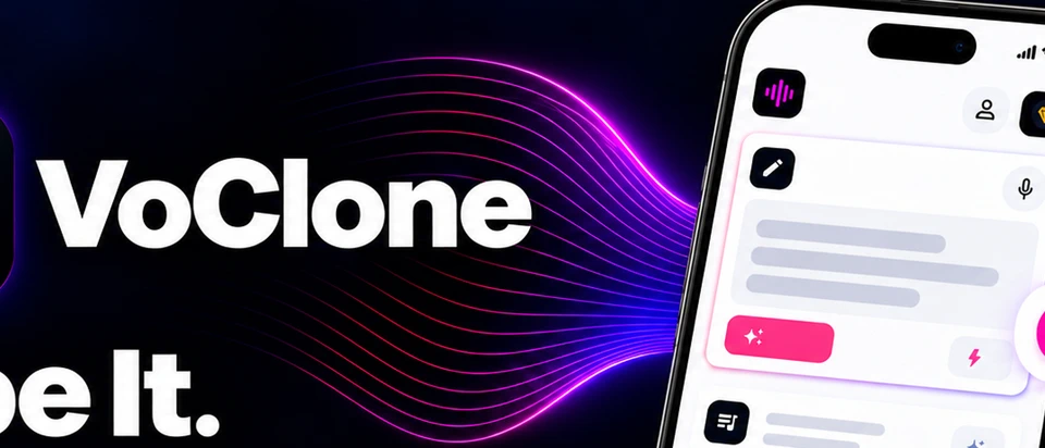 VoClone: AI Voice Changer App Store product page header