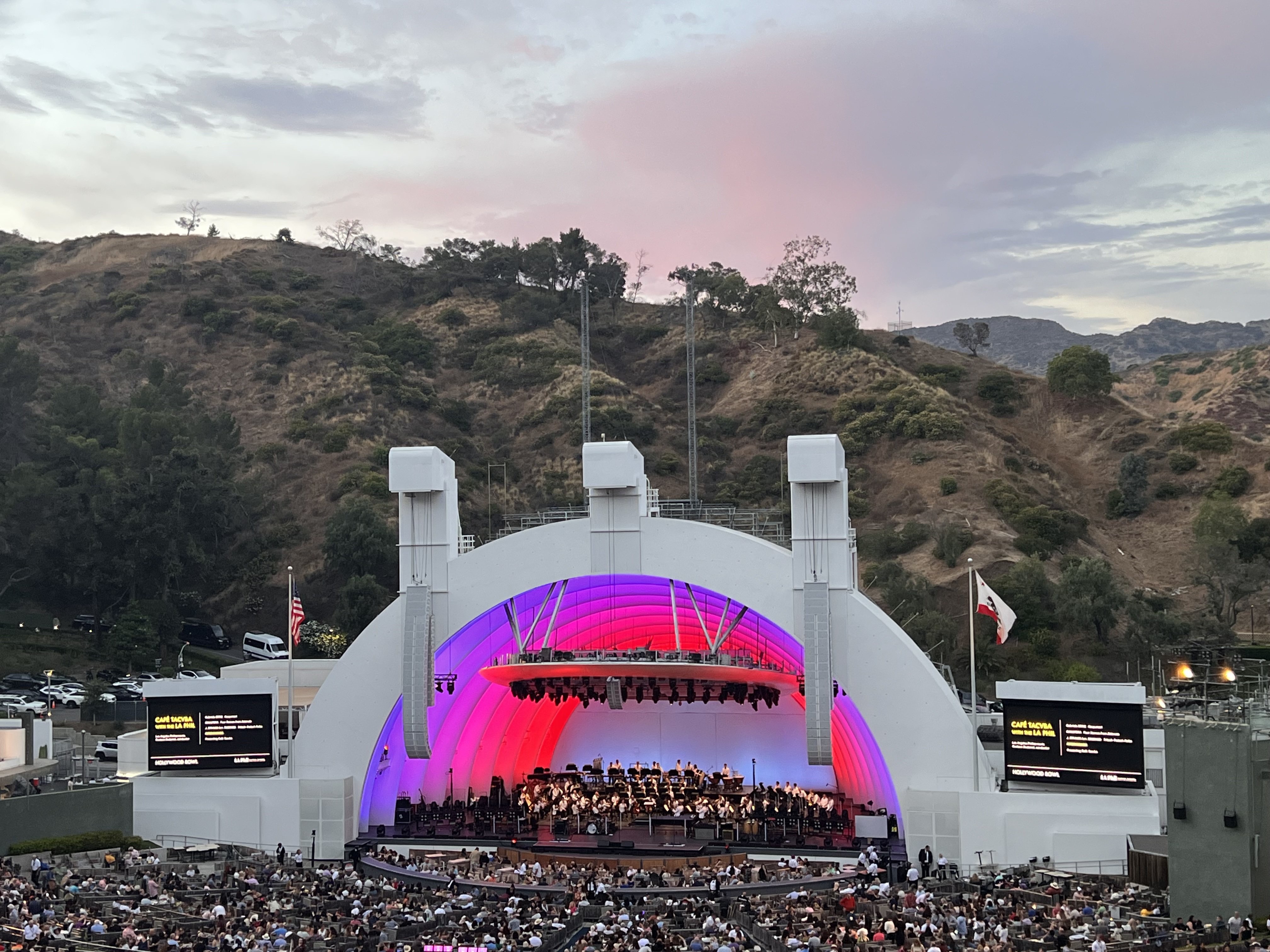 Hollywood Bowl Apple Maps