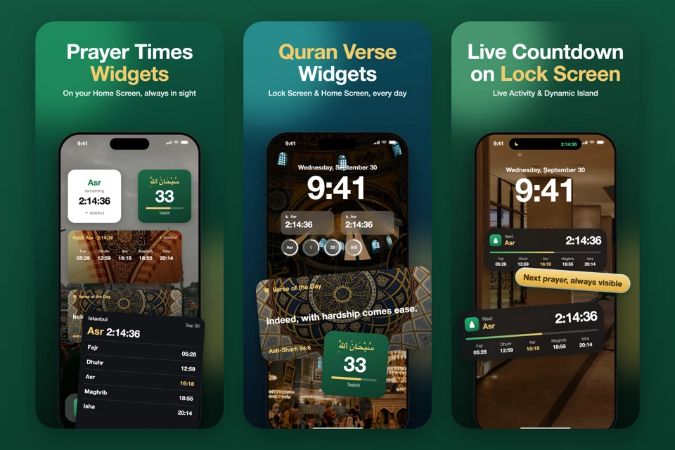 Namaz: Prayer Times & Quran App Store search result