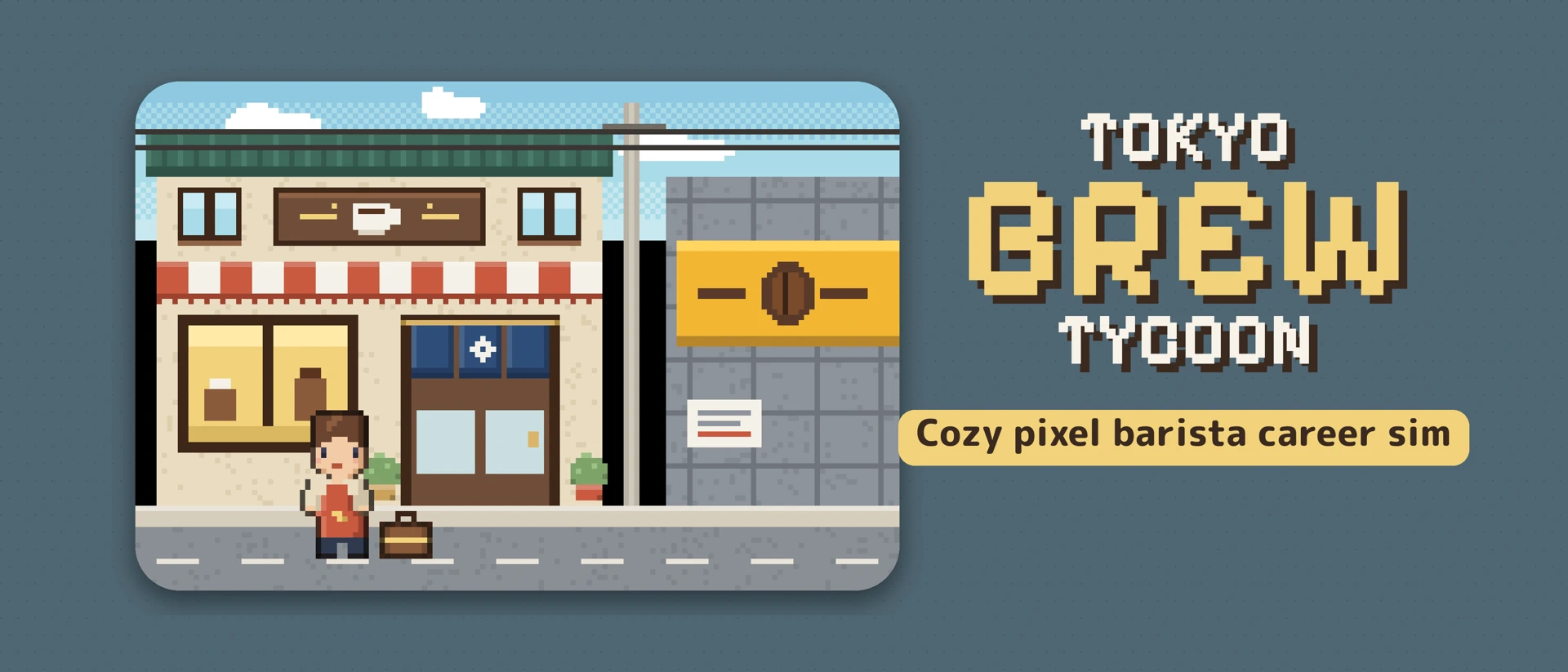 Tokyo Brew Tycoon: Coffee Shop product page header