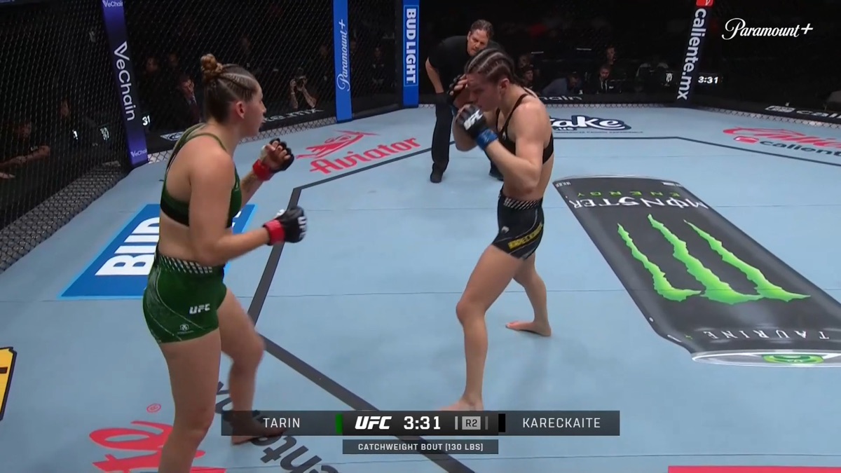‎Regina Tarin vs. Ernesta Kareckaite - UFC Fight Night (temporada 2026 ...