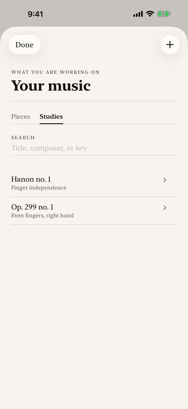 KeysDaily: Piano Practice Log screenshot 5