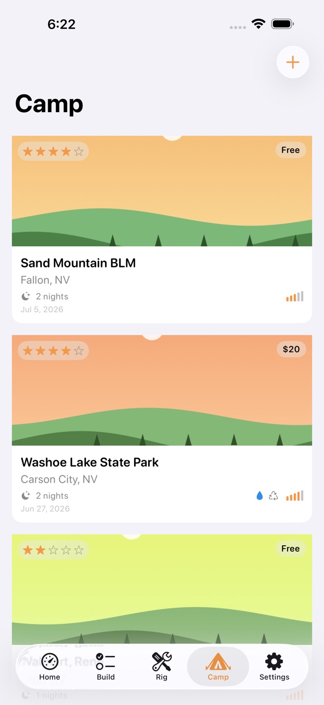 VanReady: Vanlife Checklists capture d’écran 4