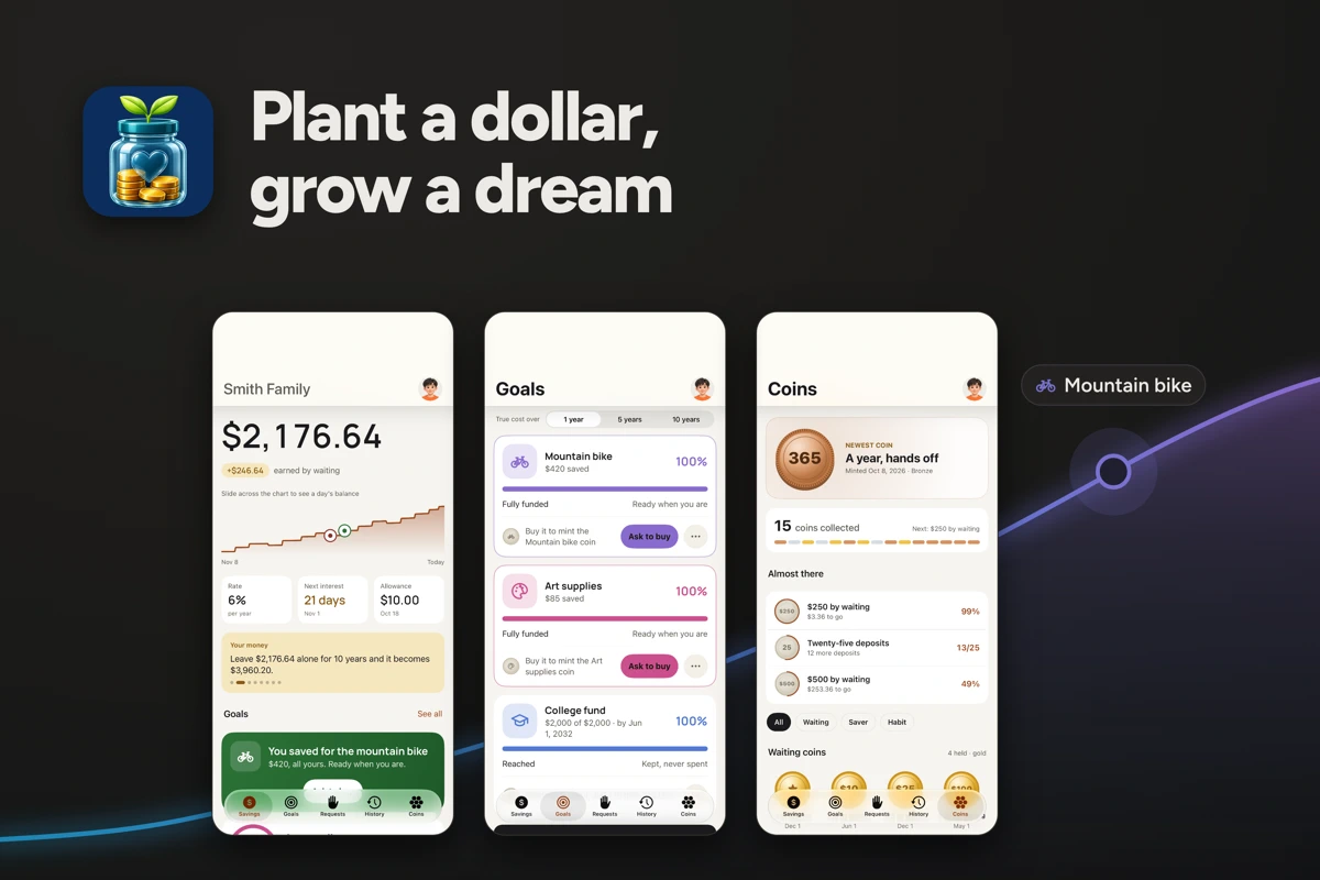 MyCache: Family Savings search result