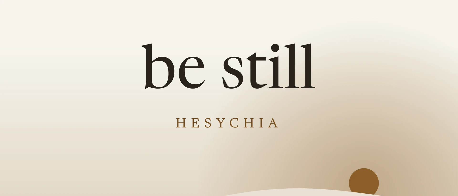 Hesychia product page header