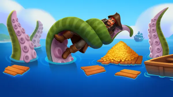 Race the clock in Kraken Run!