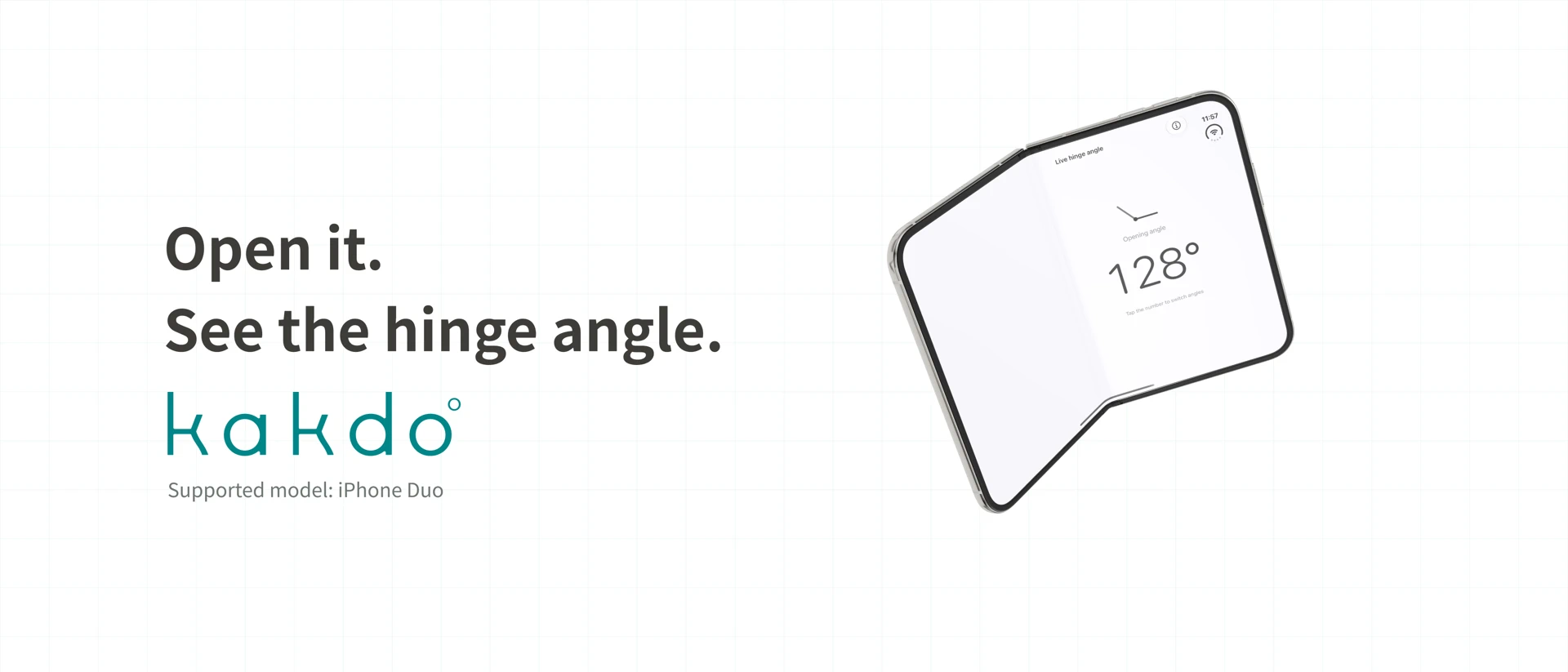 kakdo°: Angle Protractor product page header