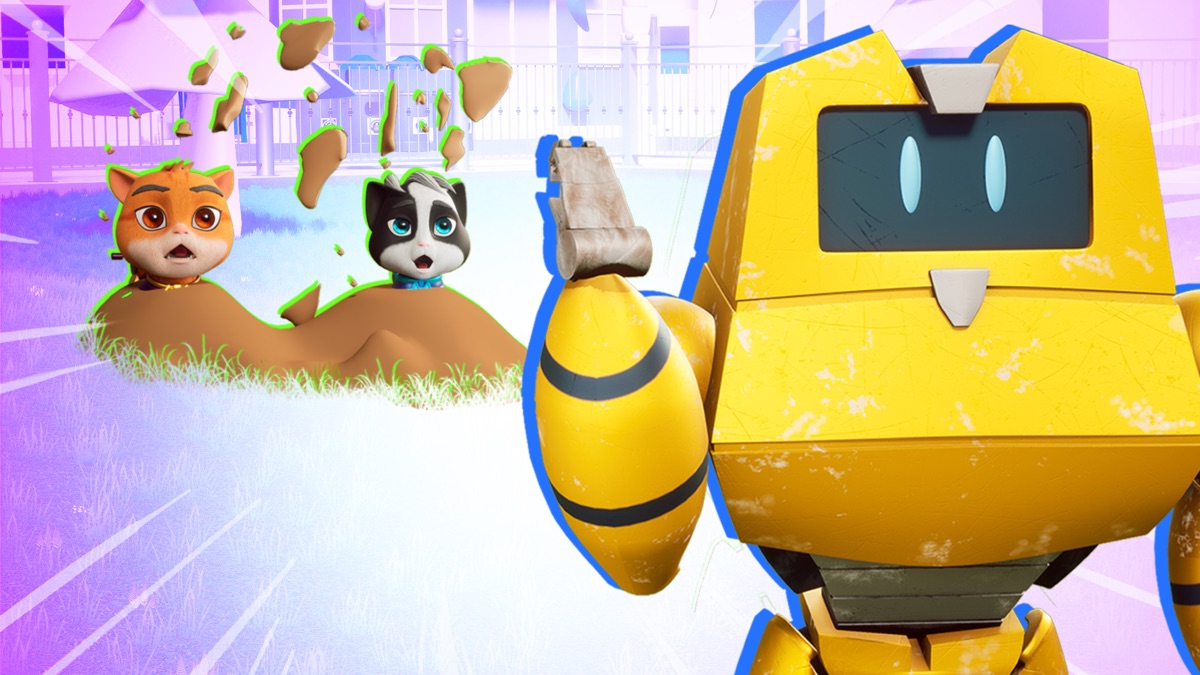 ‎Dig that dino - Drone Cats (Series 1, Episode 15) - Apple TV (ES)