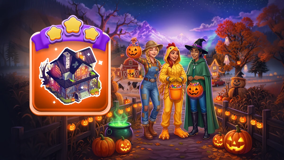 Big Farm Homestead search result, In-app event: Halloween Season Festival!