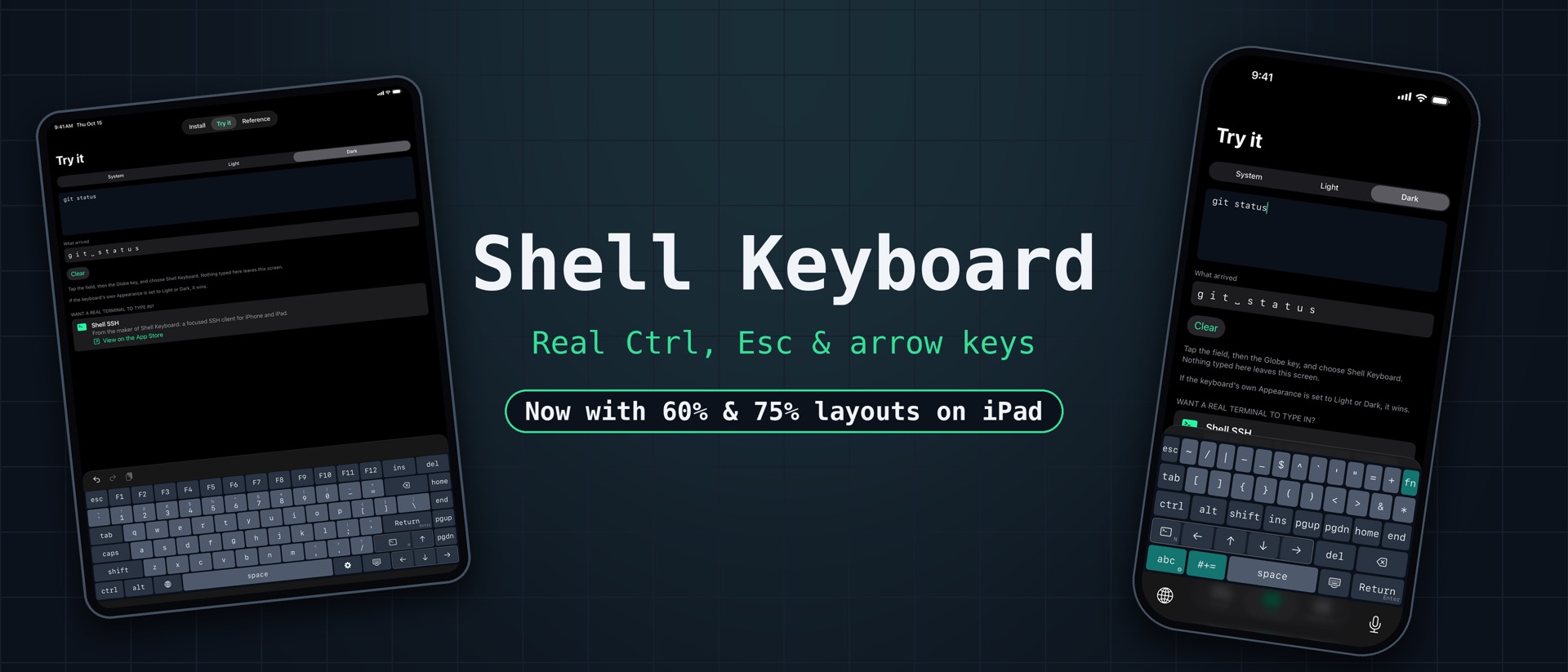 Shell Keyboard product page header