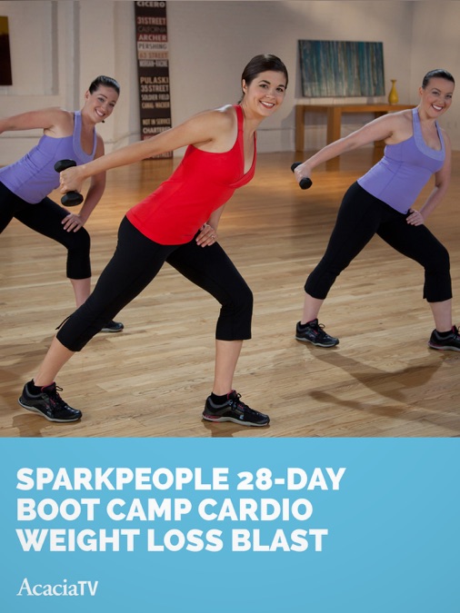 SparkPeople 28Day Boot Camp Cardio Weight Loss BLAST Apple TV