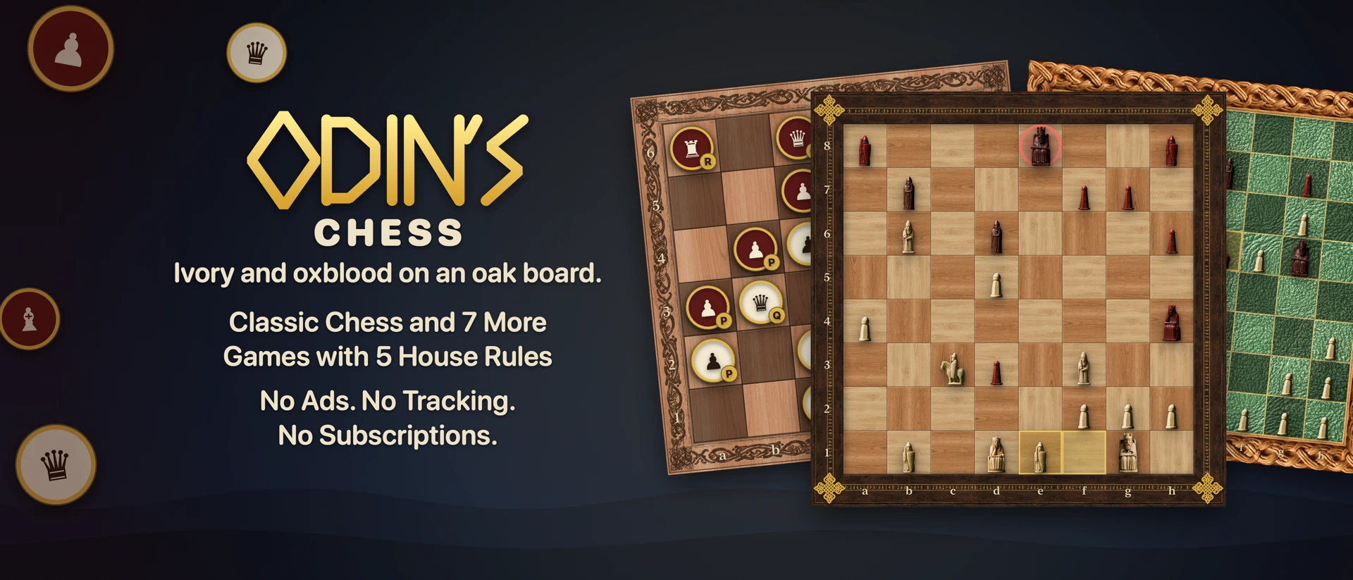 Odin's Chess product page header