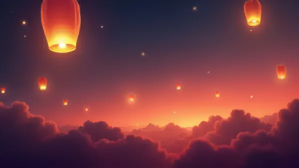 A Lantern-Lit Lunar New Year