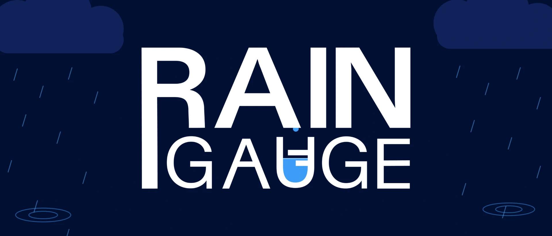Rain Gauge: Rainfall Totals product page header