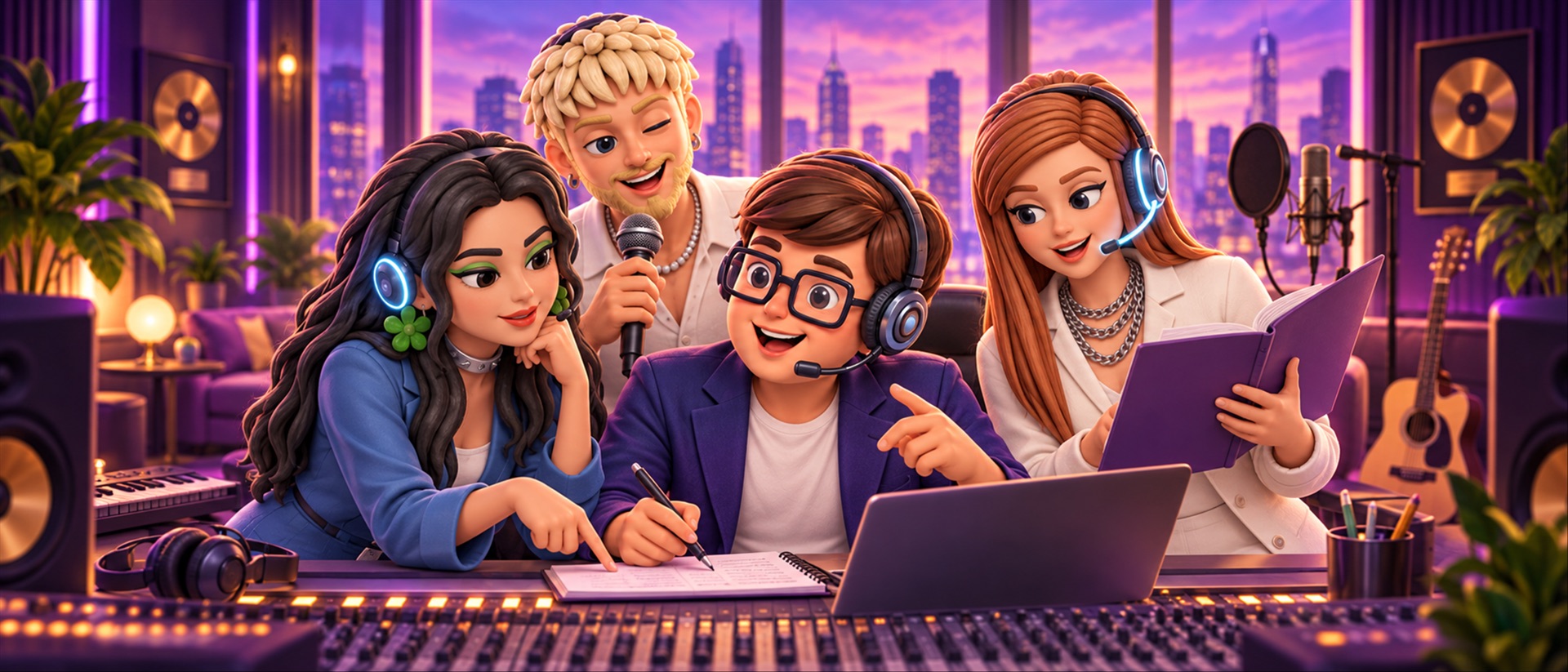 Idol World Manager product page header