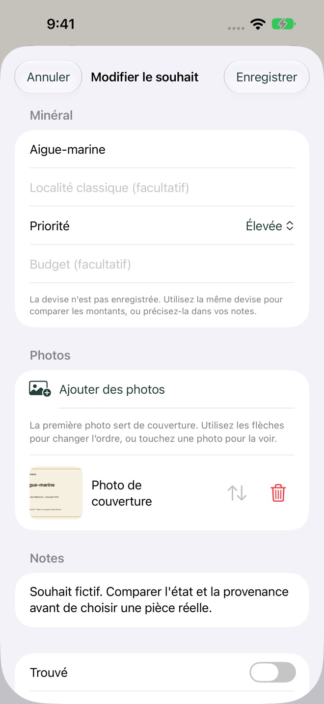 StrataBox : roches et minéraux capture d’écran 6