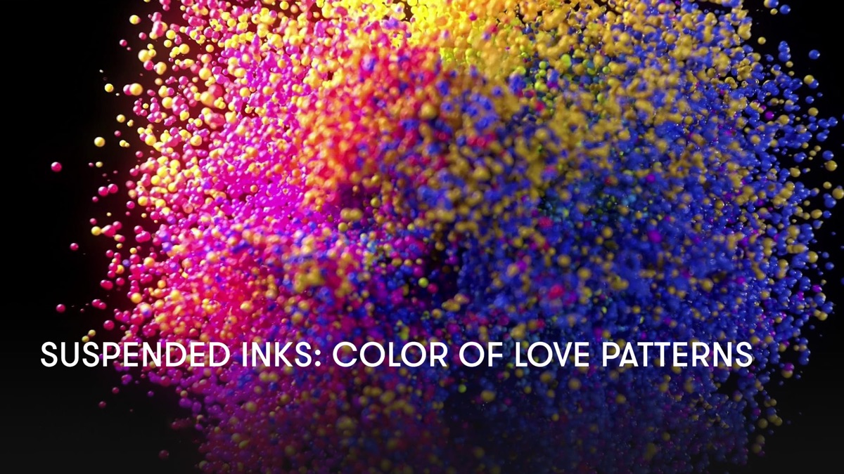 ‎Suspended Inks: Color of Love Patterns - Apple TV