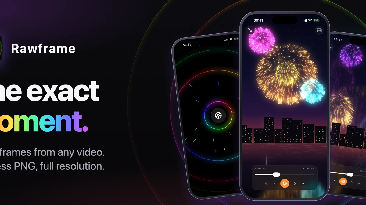 Rawframe Snap App Store product page header