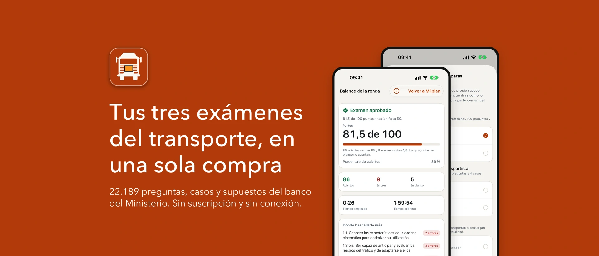 TransporTest product page header