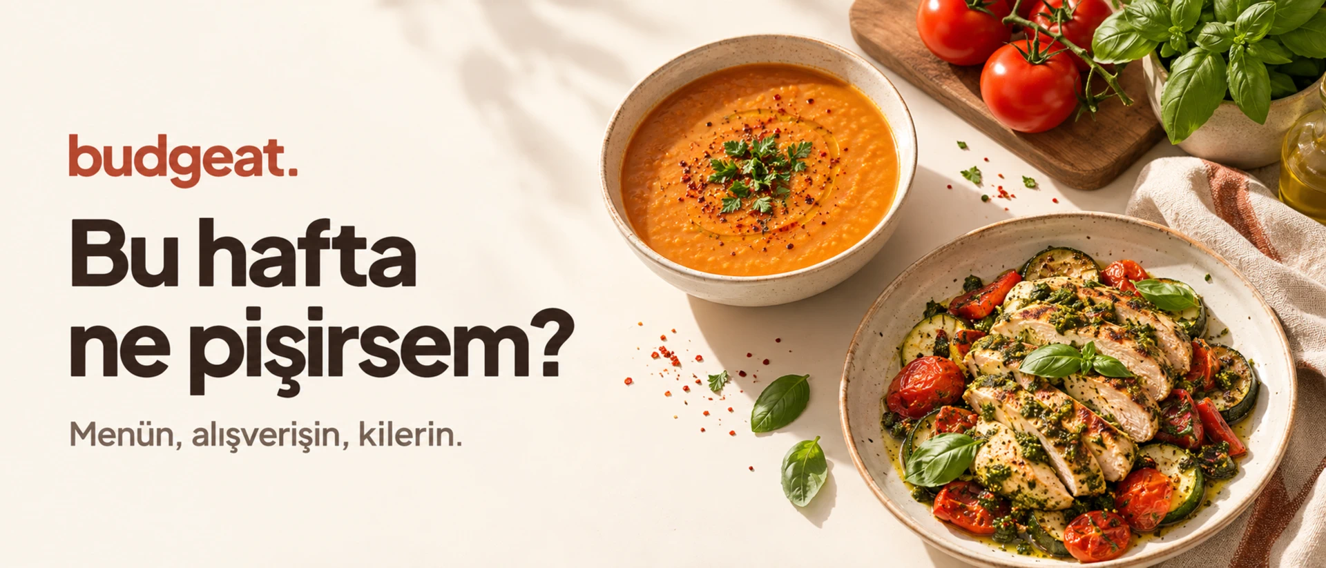 Budgeat: Meal & Grocery Plan product page header