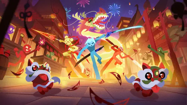 Dragon Lunar Stickman Festival