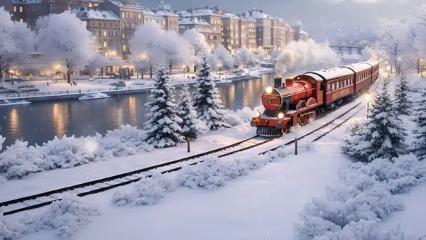 Northern lights in the city! 