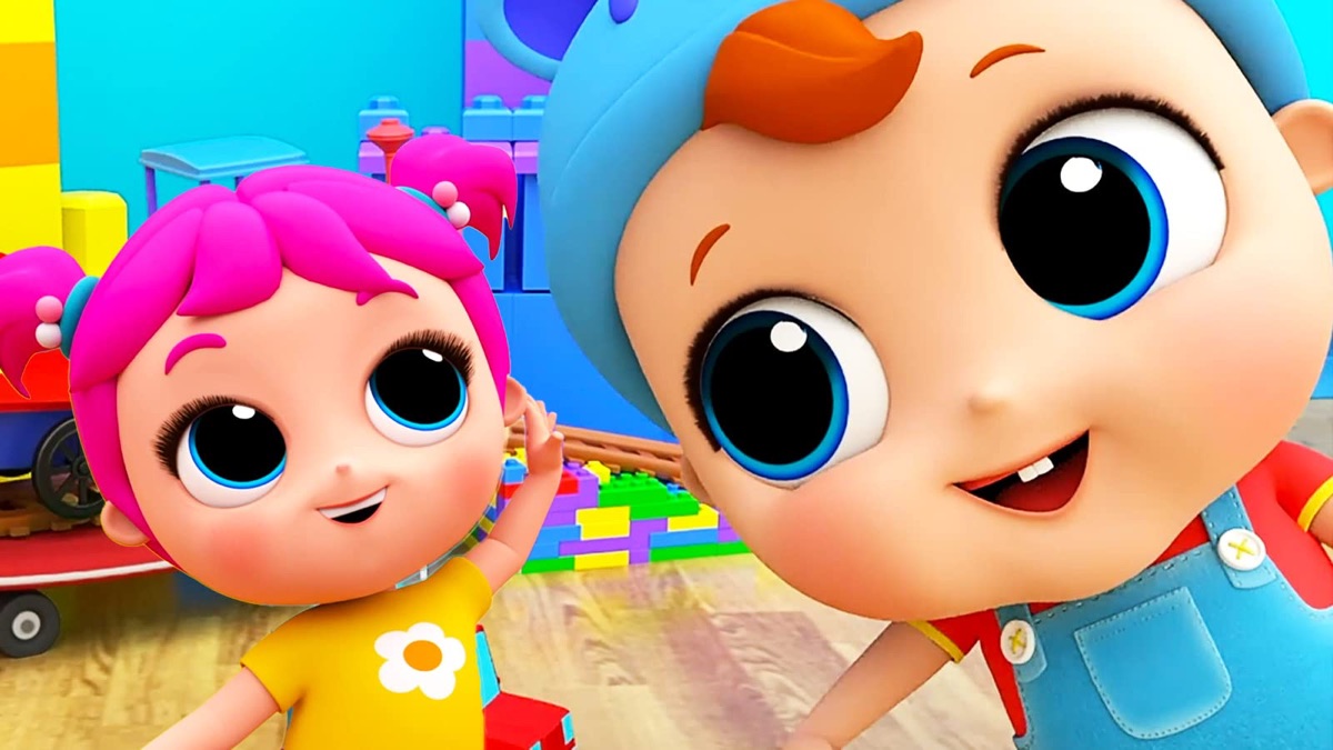 Color Train Song Little Angel Nursery Rhymes and Songs for Children